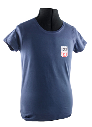 T-shirt Frau blau 123GT emblem in der Gruppe Zubehr / T-shirts / T-shirts Amazon bei VP Autoparts AB (VP-TSWBL15)