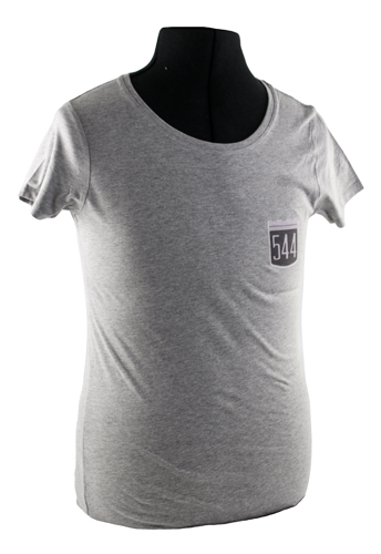 T-Shirt Frau grau 544 Emblem in der Gruppe Zubehr / T-shirts / T-shirts PV/Duett bei VP Autoparts AB (VP-TSWGY09)