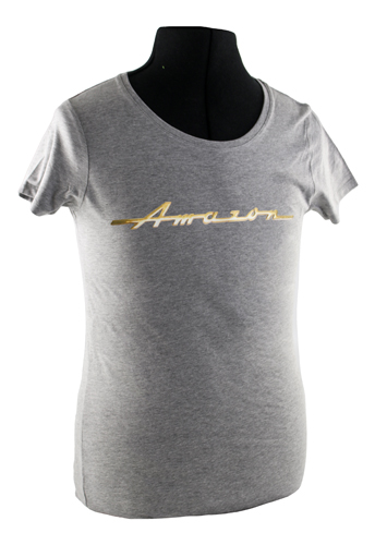 T-Shirt Frau grau Amazon emblem in der Gruppe Zubehr / T-shirts / T-shirts Amazon bei VP Autoparts AB (VP-TSWGY11)
