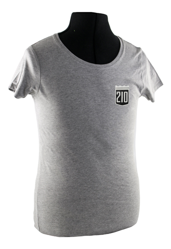 T-Shirt Frau grau 210 emblem in der Gruppe Zubehr / T-shirts / T-shirts PV/Duett bei VP Autoparts AB (VP-TSWGY19)