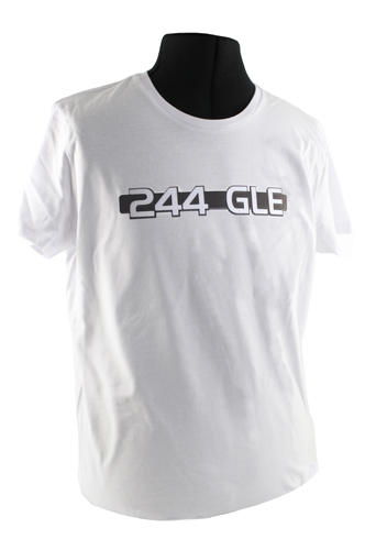 T-shirt weiss 244 GLE emblem in der Gruppe Zubehr / T-shirts / T-shirts 240/260 bei VP Autoparts AB (VP-TSWT17)