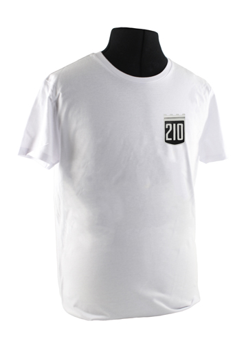T-shirt weiss 210 emblem in der Gruppe Zubehr / T-shirts / T-shirts PV/Duett bei VP Autoparts AB (VP-TSWT19)