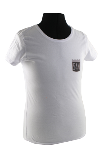 T-Shirt Frau weiss 544 Emblem in der Gruppe Zubehr / T-shirts / T-shirts PV/Duett bei VP Autoparts AB (VP-TSWWT09)
