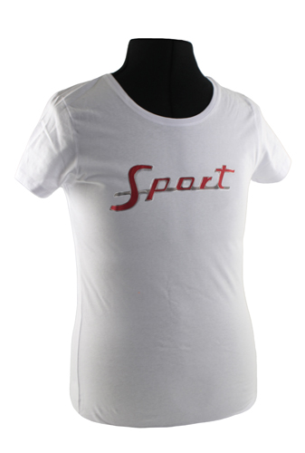 T-shirt Frau weiss Sport in der Gruppe Zubehr / T-shirts / T-shirts PV/Duett bei VP Autoparts AB (VP-TSWWT13)
