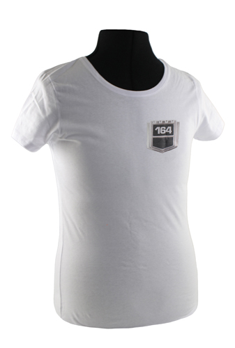 T-shirt Frau weiss 164 emblem in der Gruppe Zubehr / T-shirts / T-shirts 140/164 bei VP Autoparts AB (VP-TSWWT18)