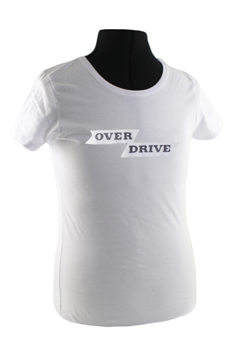 T-shirt Frau weiss overdrive emblem in der Gruppe Zubehr / T-shirts / T-shirts Amazon bei VP Autoparts AB (VP-TSWWT20)