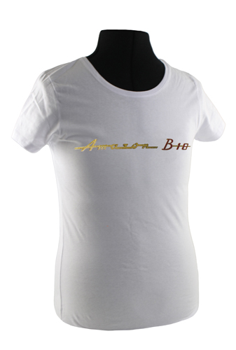 T-shirt Frau weiss Amazon/B18 emblem in der Gruppe Zubehr / T-shirts / T-shirts Amazon bei VP Autoparts AB (VP-TSWWT23)