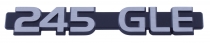 Emblem "245 GLE"
