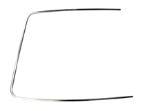 Zierleiste Heckscheibe 244 86-93 links