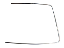 Zierleiste Heckscheibe 244 86-93 rechts