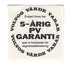 Dekal Garantie B18/PV 544/P1800