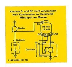 Dekal Laderelais 12V