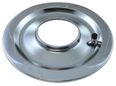 Luftfilter Unterteil, 14" krom