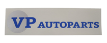 Dekal "VP-Autoparts" blau/weiss