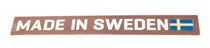 Dekal Fensterdekal "Made in Sweden"