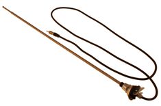 Antenne Universal verchromt mit rundem F