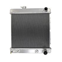 64-66 2 Row HiPo Radiator Alu