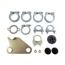 Mounting kit Exh.system 1800 61-66 2"