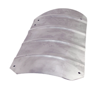 Spritzschutzblech PV hi re rostfrei