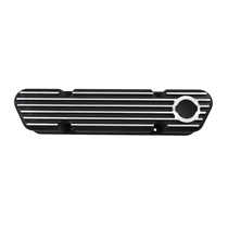 Ventildeckel B18/20 Alu.Schwarz wrinkle