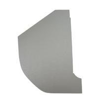 Pappe Spritzwand Amazon -64 grau re