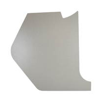 Pappe Spritzwand 544/210 grau re