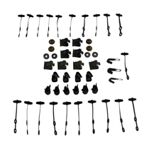 Clipsatz Kabelbaum 65-66 Mustang