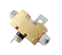 Verteiler, Bremsleitung mit bremswarnsch