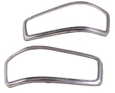 Chromrahmen Blinkleuchte 140