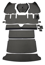 Teppichsatz 1800E -71 grau Textil Rechts