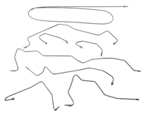 Bremsleitungssatz 122 spte 1965er