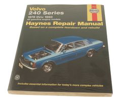 Reparaturhandbuch 240 75-93 Haynes Engli