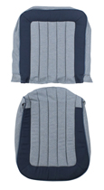 Bezug Sitz vo 444KS 56-57 grau/blau
