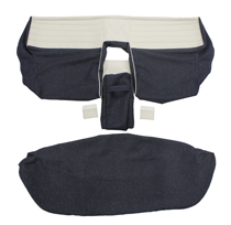 Bezug Sitz hi 120 4tg 57-58 blau/silber