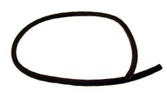 Schlauch Vakuumregelbator textil 3,2mm