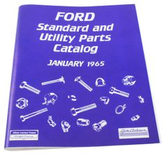 Catalog 1965 Ford Std & Utility parts