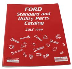 Catalog 1966 Ford Std & Utility parts