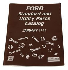 Catalog 1969 Ford Std & Utility Parts