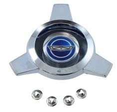 Nabenabdeckung "spinner" 65-66 blau