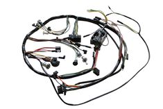 Kabelbaum Standard 1965 unter Armaturenb