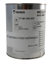 Motorfarbe Ford dunkelblau