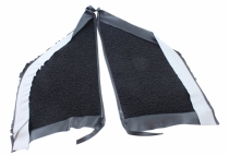 Teppich Spritzwand 65-66 CP/FB schwarz