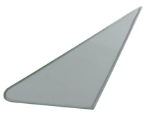 Glas Dreiecksfenster 64-68 klar re