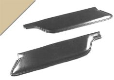 Sun visor Mustang 66 CV Parchment