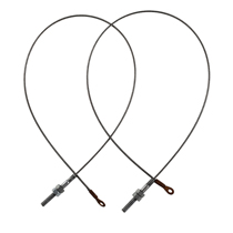 Mustang CV top tension cables stud,64-65