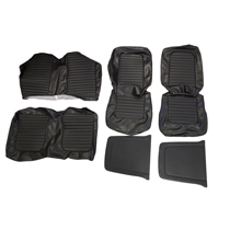 Upholstery Mustang 1966 CV STD Black