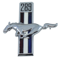 Emblem Kotflgel Pony 289 67-68 li