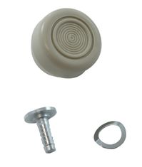 Knopf Fensterkurbel 68-72 weiss