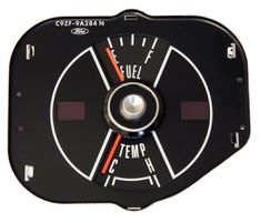 Fuel/temp gauge Mustang 69
