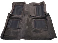 Teppich Mustang 69 FB/M1 schwarz/schwarz